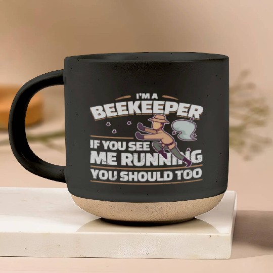 Beekeeper Joke Pottery Mugs
