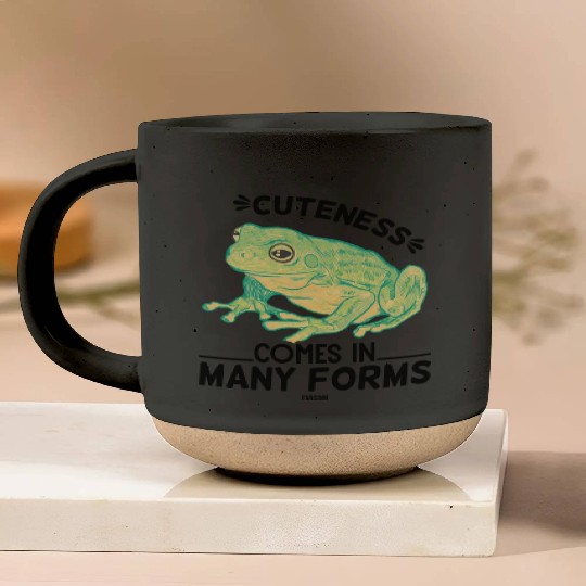 green frog Pottery Mugs
