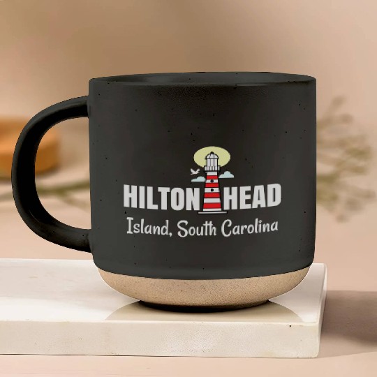 Hilton Head Island South Carolina Pottery Mugs