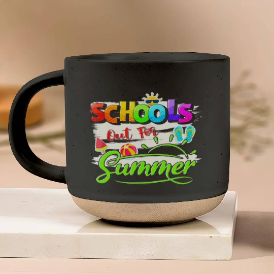 Schools Out For Summer Lover Funny Teacher Student Pottery Mugs
