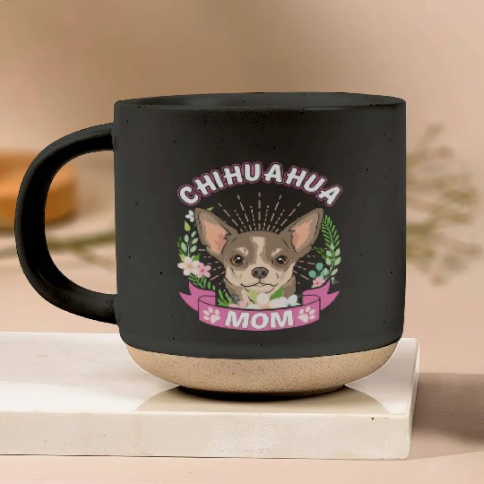 Chihuahua Mom Chihuahua Mother'S Day Pottery Mugs