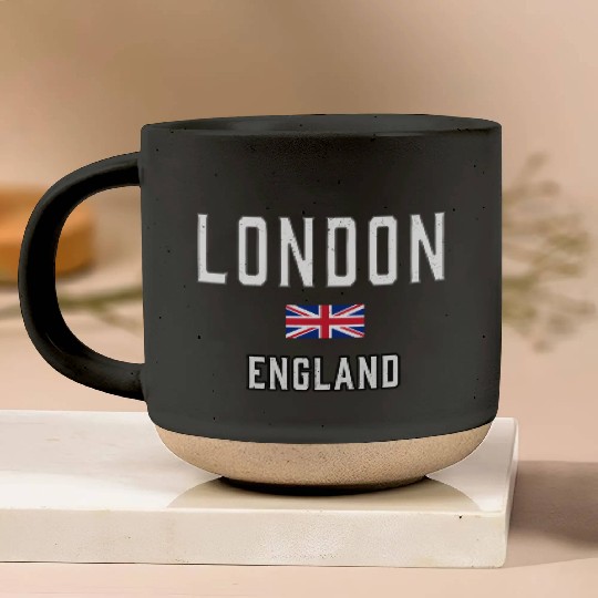 London England England Flag Pottery Mugs