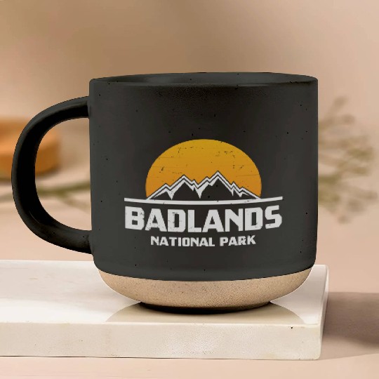 Badlands National Park Pottery Mugs