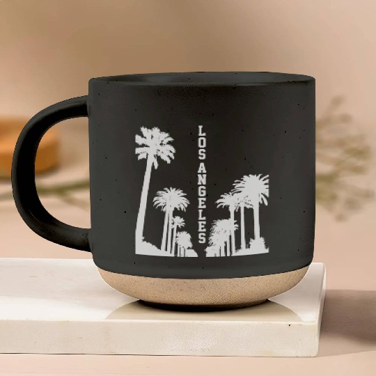 Los Angeles La California Pottery Mugs
