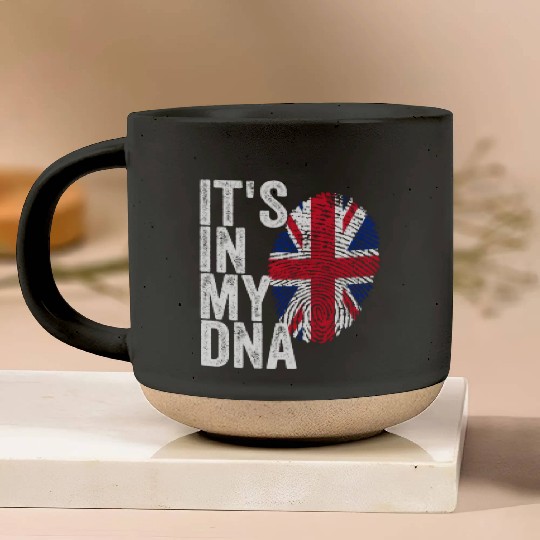 It'S In My Dna Uk Union Jack England Flag Eu Pottery Mugs