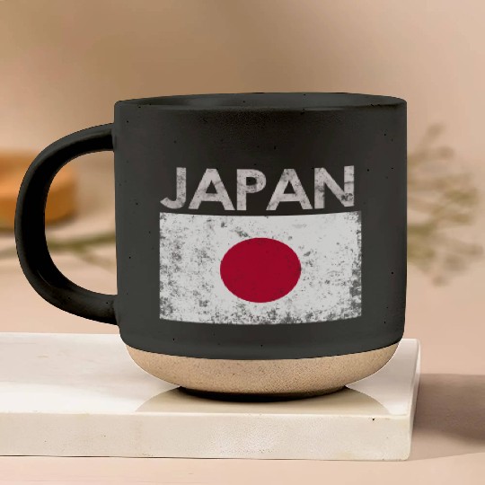 Japan Japanese Flag Pride Pottery Mugs