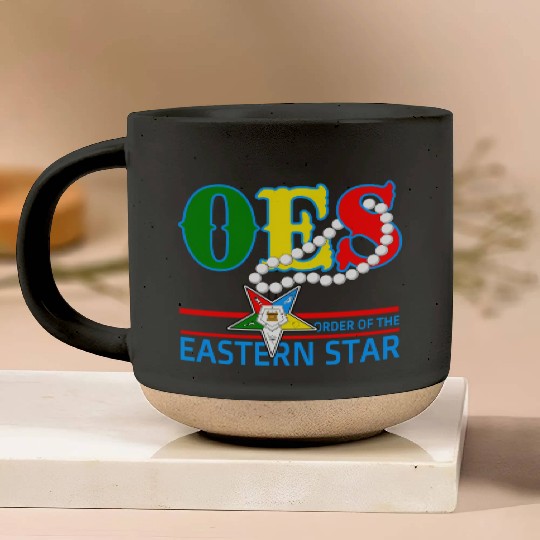 Oes Star Necklace Order Of The Eastern Star Pottery Mugs