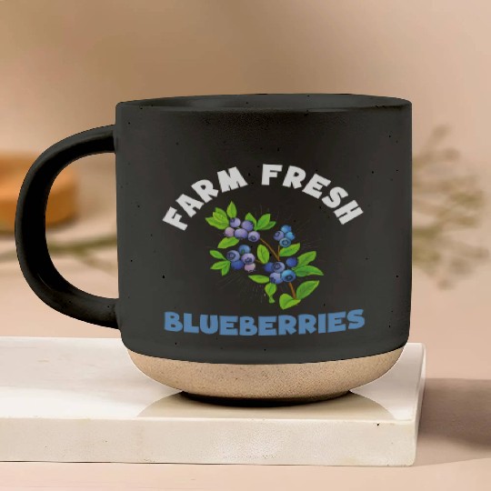 Blueberries Graphics Blueberry Farmer Blueberry Pottery Mugs