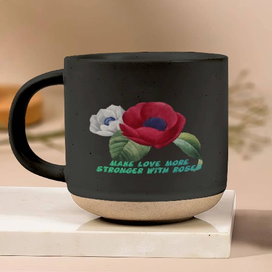 Embracing Romance with the Rose Pottery Mugs