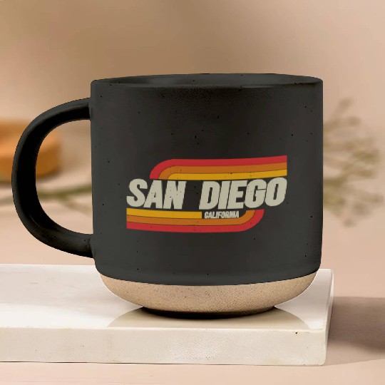 San Diego California Ca City Pottery Mugs