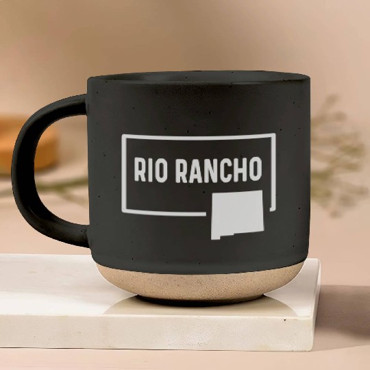 Rio Rancho New Meco Nm- Home Hometown Vacation Pottery Mugs