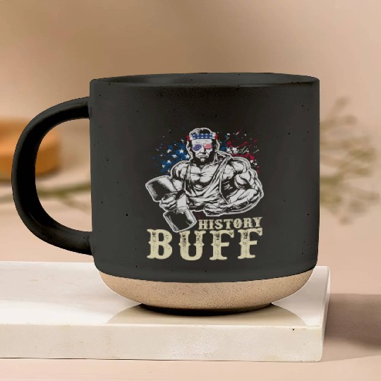 History Buff Independence Day Lincoln Patriot USA Pottery Mugs