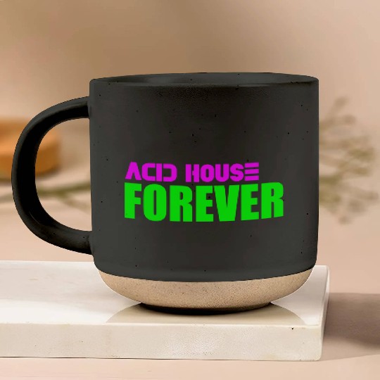 Acid house forever Pottery Mugs