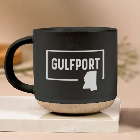 port Mississippi Ms - Home Hometown Vacation Pottery Mugs