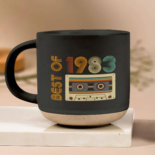 Born In 1983 Best Of 1983 Cassette Tape Pottery Mugs