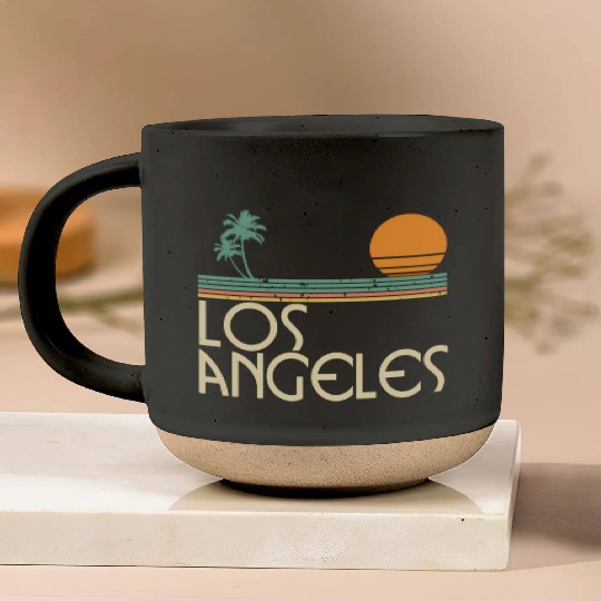 Los Angeles California Pottery Mugs