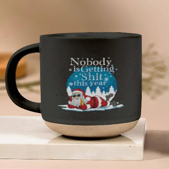 Santa 2020 Claus Ugly Bad Santa Pottery Mugs