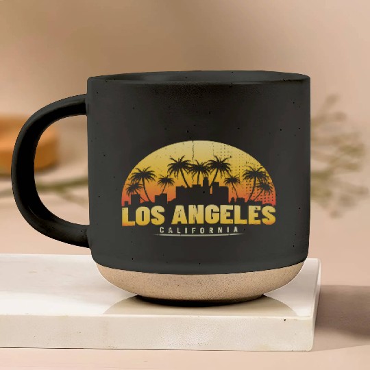 Los Angeles - California - Aestehtic - Pottery Mugs
