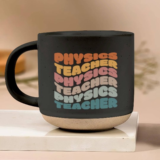 Physics Teacher Vintage Retro Pottery Mugs