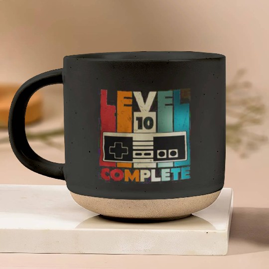 10th Anniversary Gift Pottery Mugs