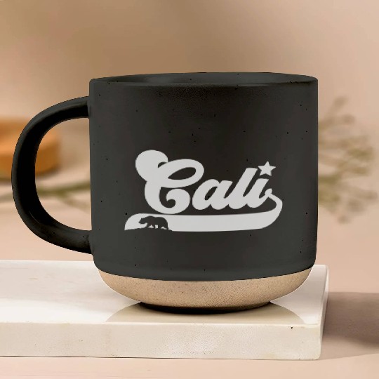 Cali California Bear Usa State Beauty Pottery Mugs