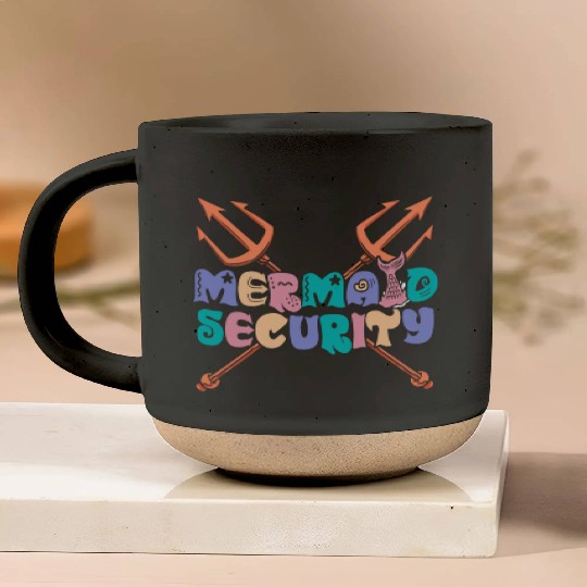 Mermaid Security Spear Decorations Fantasy Mermaid Pottery Mugs