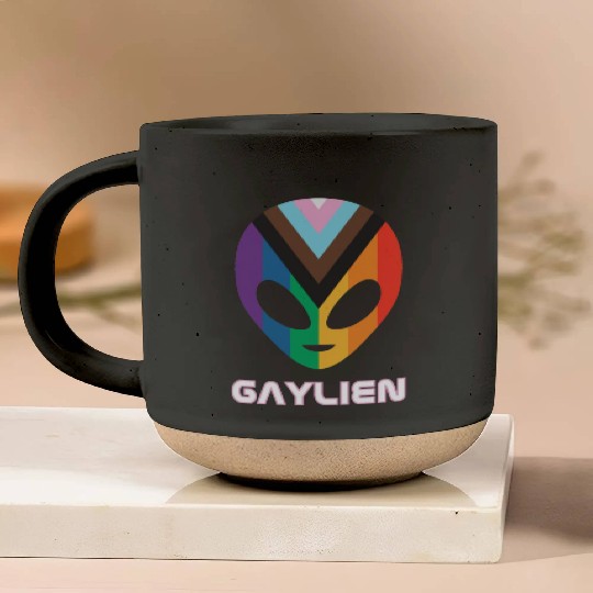 Gaylien aka Gay Alien Pottery Mugs