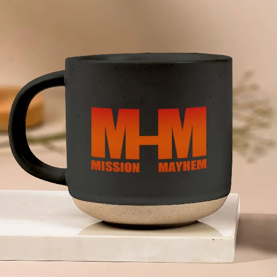 Mission Mayhem Pottery Mugs