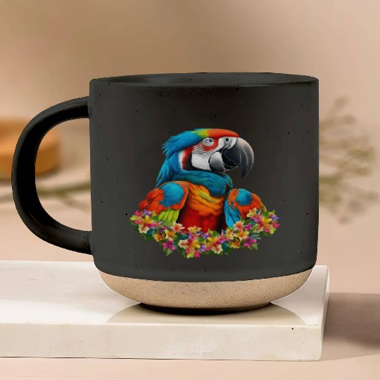 Beautiful Nature - Macaw 01 Pottery Mugs