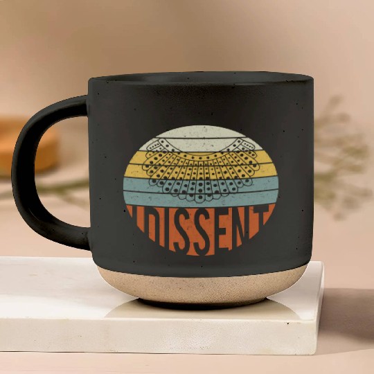 I Dissent Quote Pottery Mugs