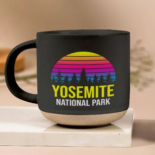 Yosemite National Park Pottery Mugs