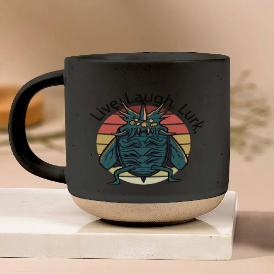 Live Laugh Lurk Pottery Mugs