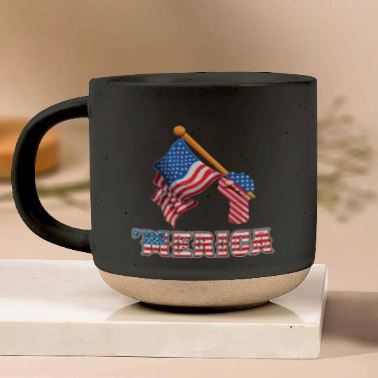 Patriotism Merica Pride US Patriots USA Fan Pottery Mugs