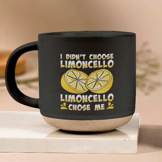 Italian Limoncello Lover Lemon Liquor Drinker Pottery Mugs
