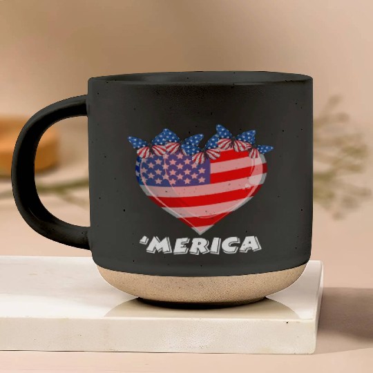 Patriotism Merica Pride US Patriots USA Fan Pottery Mugs