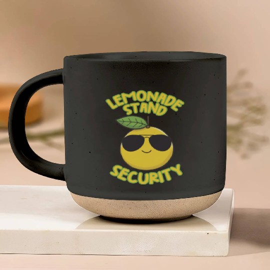 Lemonade Stand Security Cute Lemon Summer Pottery Mugs