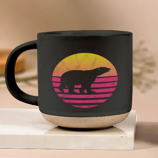 Polar Bear Pottery Mugs