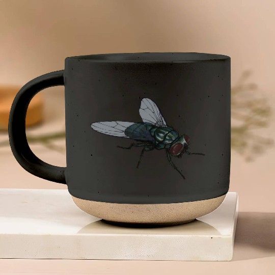 Fly Common House Fly Insect Pottery Mugs