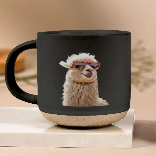 Alpaca Sunglasses Llama Farm I Love Cute Alpacas Pottery Mugs