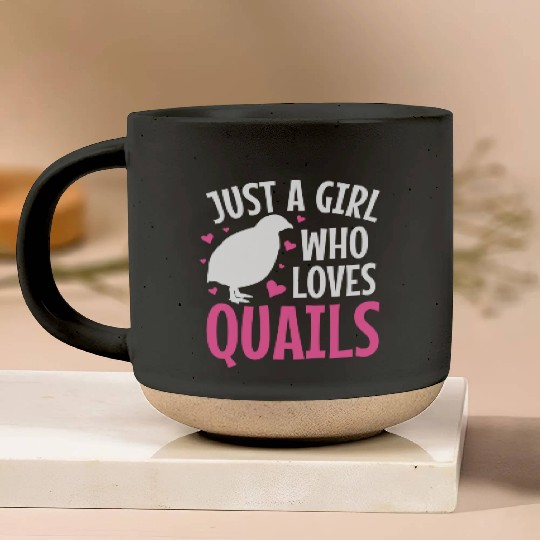 Quails Quail Lover Pottery Mugs