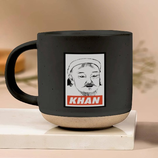 Genghis Khan Pottery Mugs