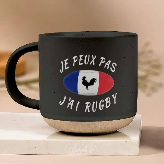Je Peux Pas J ai Rugby France Rugby Cadeau Pottery Mugs