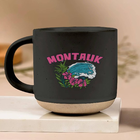 Montauk New York Summer Nyc Tropical Montaukett Pottery Mugs