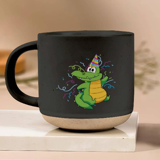 Alligator Party Reptile Animal Crocodile Pottery Mugs