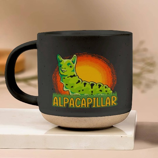 Alpacapillar Funny Alpaca Llama Lover Pun Pottery Mugs