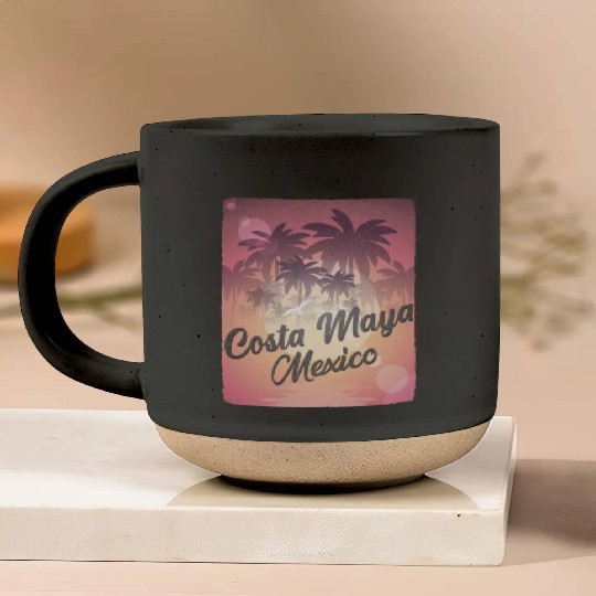 Costa Maya Mexico Pottery Mugs