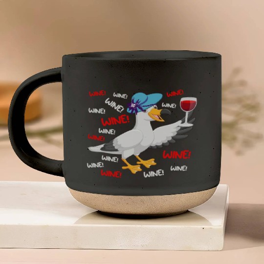 Seagull Pottery Mugs Wine Lover North German Seagulls