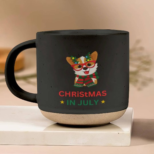 Christmas In July Pottery Mugs