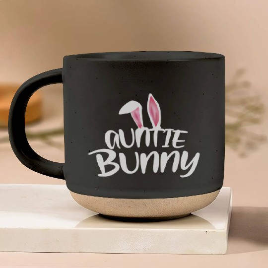 Aie Bunny Easter Family Pottery Mugs