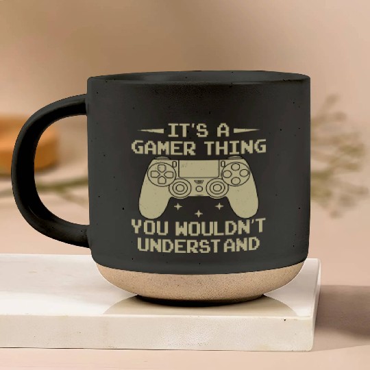 Game Console Gamer Video Game PC Gaming Controller Pottery Mugs